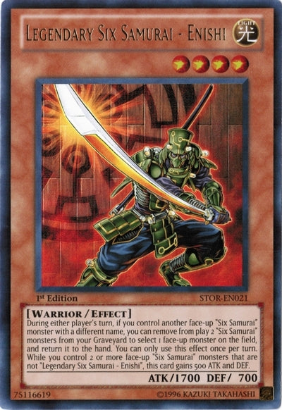 Legendary Six Samurai - Enishi [STOR-EN021] Ultra Rare 