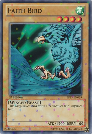 Faith Bird [SP13-EN039] Starfoil Rare 