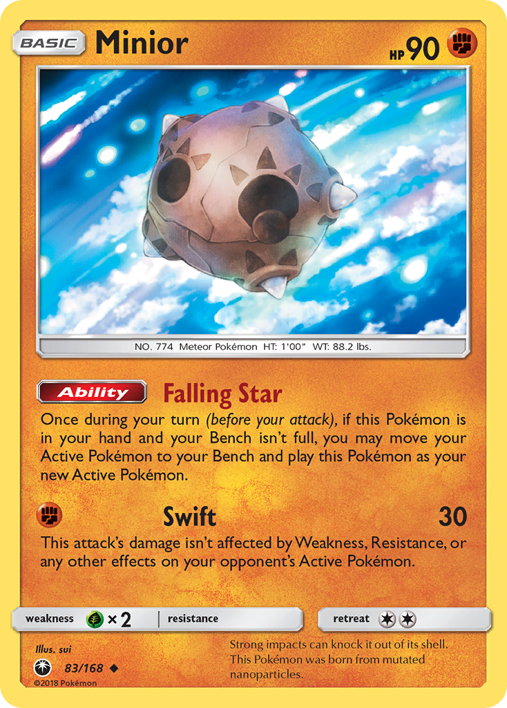 Minior (83/168) [Sun &amp; Moon: Celestial Storm] 