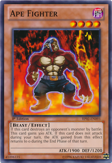 Ape Fighter [BP02-EN093] Mosaic Rare 