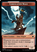Food // Coruscation Mage Double-Sided Token [Bloomburrow Tokens] 