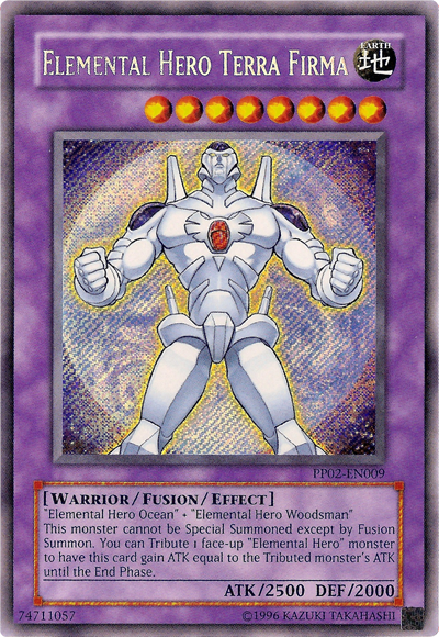 Elemental Hero Terra Firma [PP02-EN009] Secret Rare 
