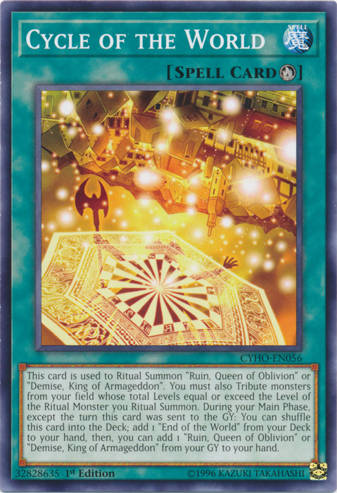 Cycle of the World [CYHO-EN056] Common 
