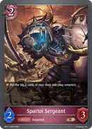 Spartoi Sergeant (BP01-120EN) [Advent of Genesis] 