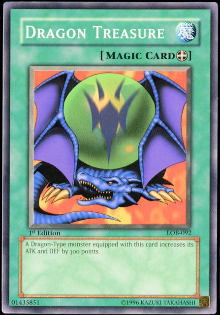Dragon Treasure [LOB-092] Common 