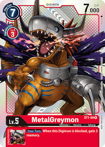 MetalGreymon [ST1-09] (Tournament Pack Vol.2) [Starter Deck: Gaia Red Promos] 
