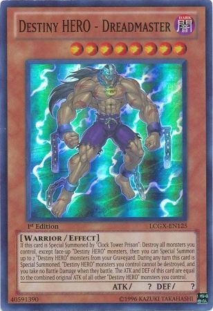 Destiny HERO - Dreadmaster [LCGX-EN125] Super Rare 