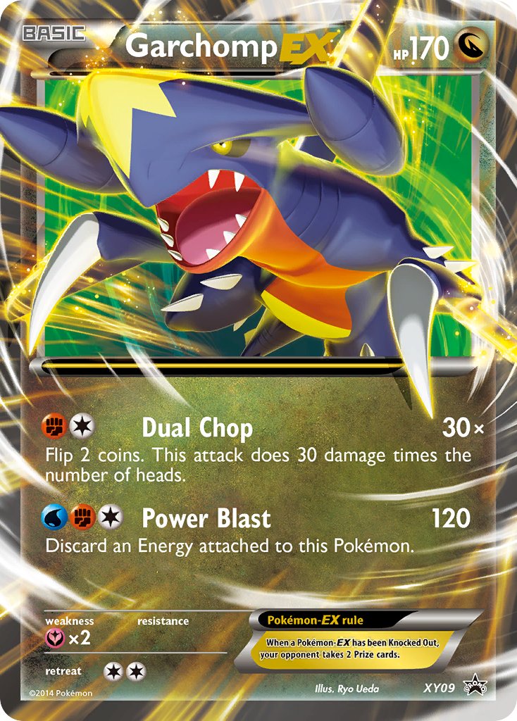 Garchomp EX (XY09) [XY: Black Star Promos] 