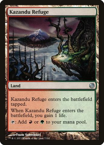 Kazandu Refuge [Duel Decks: Heroes vs. Monsters] 