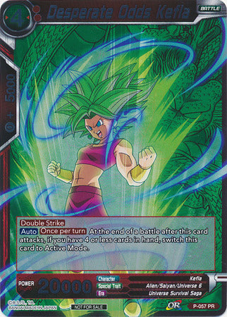 Desperate Odds Kefla (Event Pack 2 - 2018) (P-057_PR) [Promotion Cards] 