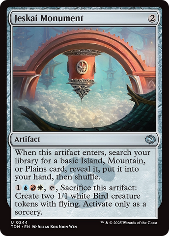 Jeskai Monument [Tarkir: Dragonstorm] 