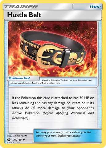 Hustle Belt (134/168) [Sun &amp; Moon: Celestial Storm] 