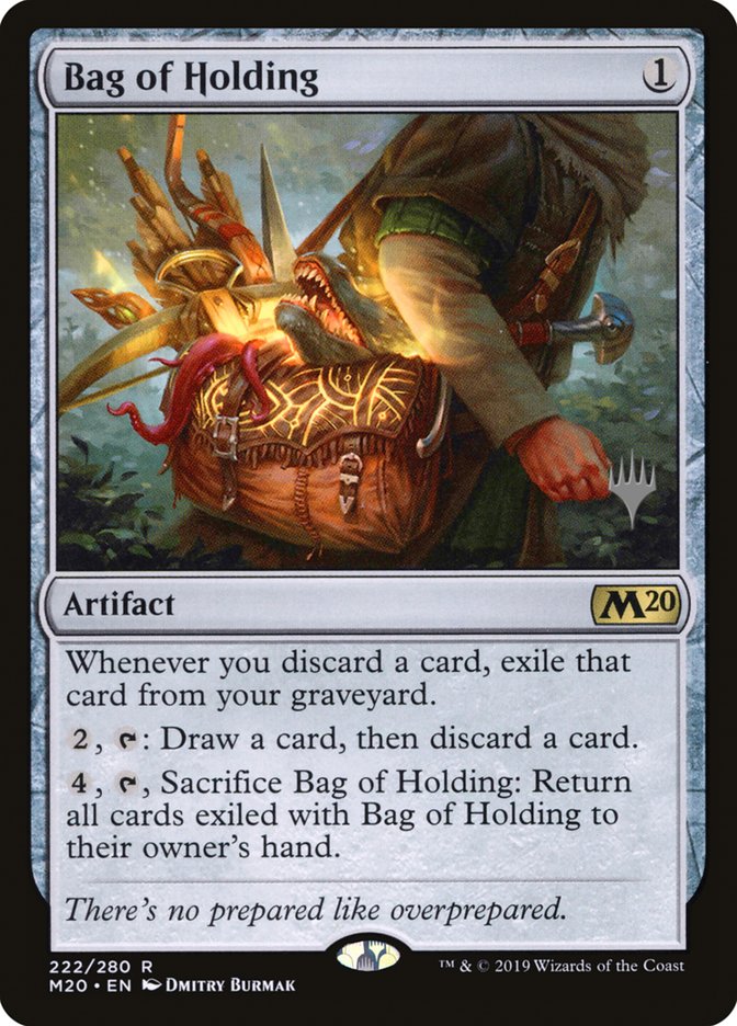 Bag of Holding (Promo Pack) [Core Set 2020 Promos] 