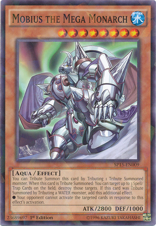 Mobius the Mega Monarch [SP15-EN009] Shatterfoil Rare 