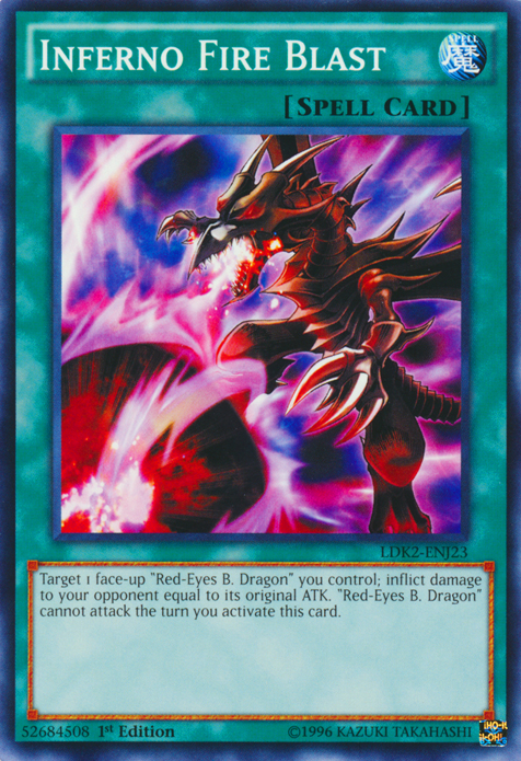 Inferno Fire Blast [LDK2-ENJ23] Common 