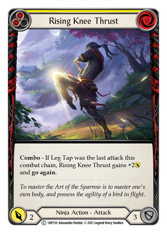 Rising Knee Thrust (Yellow) [1HP120] (History Pack 1) 