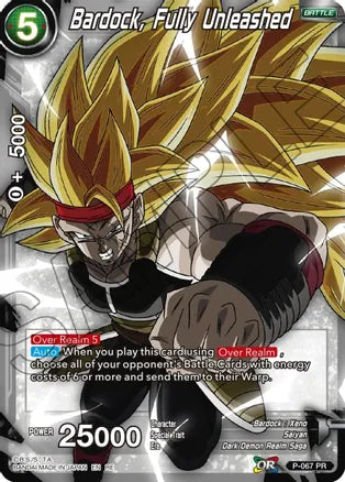 Bardock, Fully Unleashed (P-067) [Mythic Booster] 