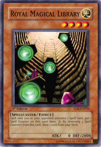 Royal Magical Library [SD6-EN010] Common 
