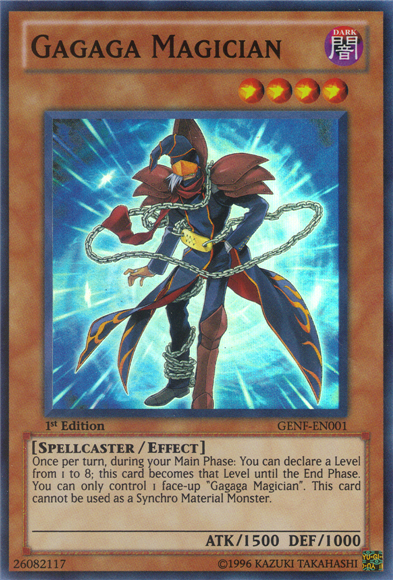 Gagaga Magician [GENF-EN001] Super Rare 