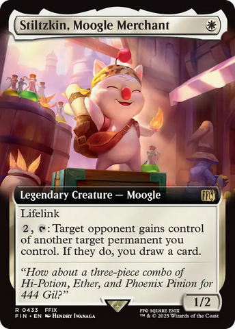 Stiltzkin, Moogle Merchant (Extended Art) [FINAL FANTASY] 