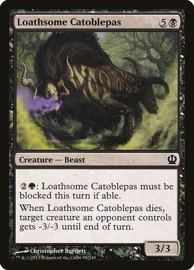 Loathsome Catoblepas [Theros] 