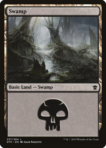 Swamp (257) [Dragons of Tarkir] 