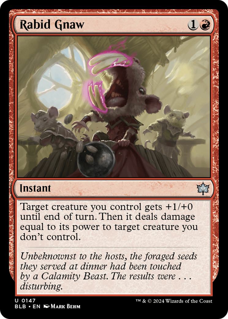 Rabid Gnaw [Bloomburrow] 