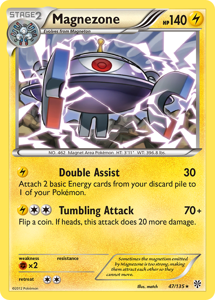 Magnezone (47/135) [Black &amp; White: Plasma Storm] 