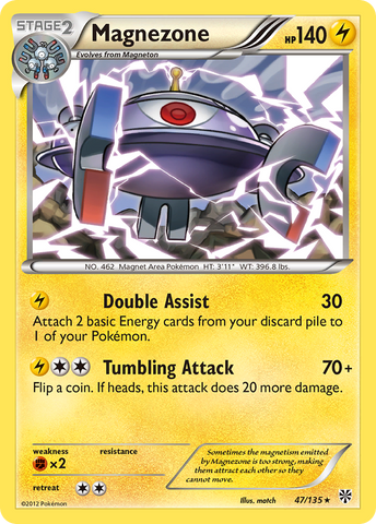 Magnezone (47/135) [Black &amp; White: Plasma Storm] 