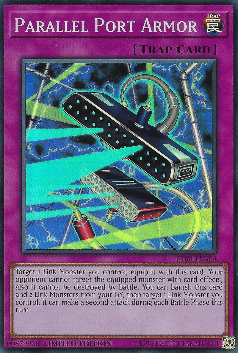 Parallel Port Armor [CIBR-ENSE4] Super Rare 