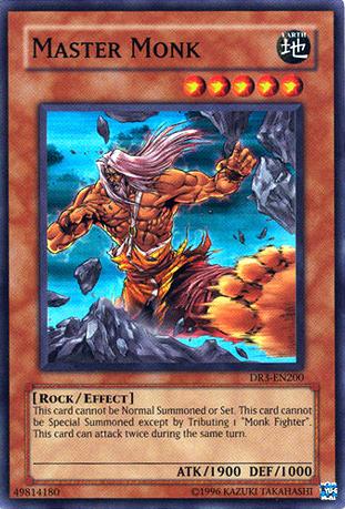 Master Monk [DR3-EN200] Super Rare 