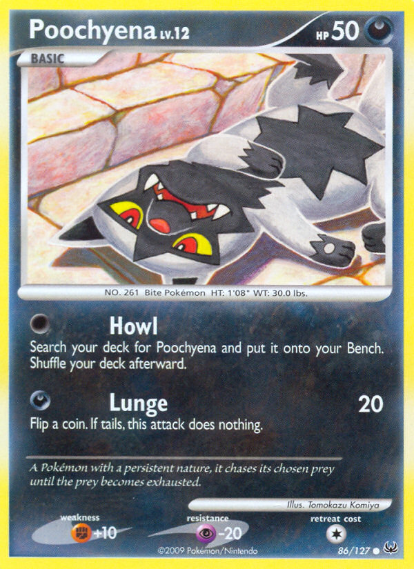 Poochyena (86/127) [Platinum: Base Set] 