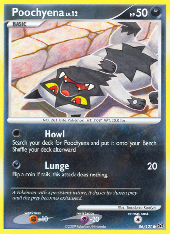 Poochyena (86/127) [Platinum: Base Set] 