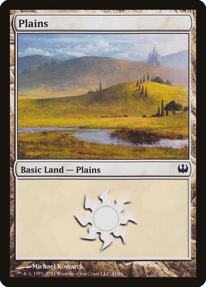 Plains (41) [Duel Decks: Knights vs. Dragons] 