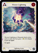 Weave Lightning (Yellow) [U-ELE181] (Tales of Aria Unlimited) Unlimited Normal 