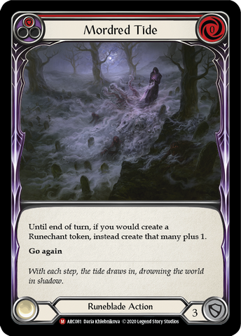 Mordred Tide [U-ARC081] (Arcane Rising Unlimited) Unlimited Rainbow Foil 