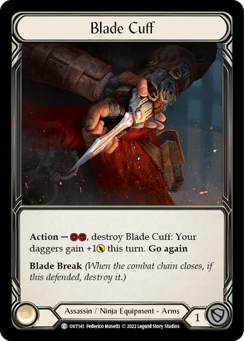 Blade Cuff [OUT141] (Outsiders) Rainbow Foil 