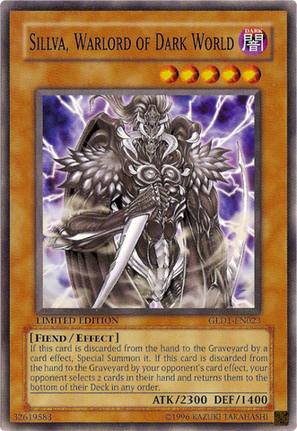Sillva, Warlord of Dark World [GLD1-EN023] Common 