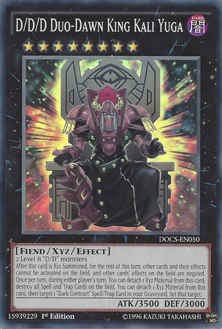 D/D/D Duo-Dawn King Kali Yuga [DOCS-EN050] Super Rare 