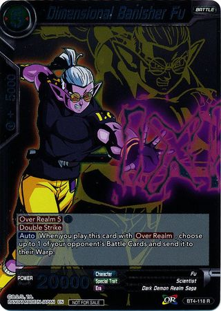 Dimensional Banisher Fu (Event Pack 3 - 2019) (BT4-118_PR) [Promotion Cards] 