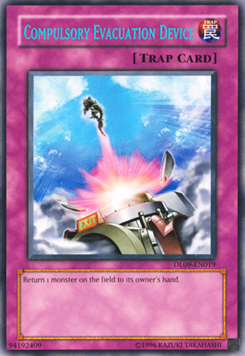 Compulsory Evacuation Device (Blue) [DL09-EN019] Rare 