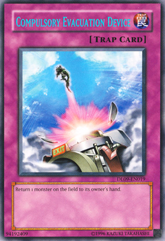 Compulsory Evacuation Device (Blue) [DL09-EN019] Rare 