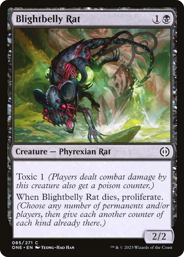 Blightbelly Rat [Phyrexia: All Will Be One] 