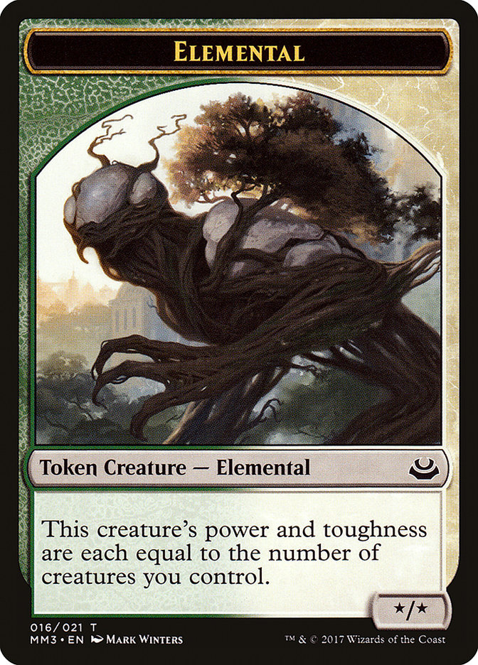 Elemental Token [Modern Masters 2017 Tokens] 