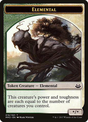 Elemental Token [Modern Masters 2017 Tokens] 