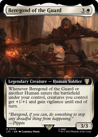 Beregond of the Guard (Extended Art) [The Lord of the Rings: Tales of Middle-Earth Commander] 