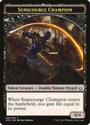 Sunscourge Champion Token [Hour of Devastation Tokens] 