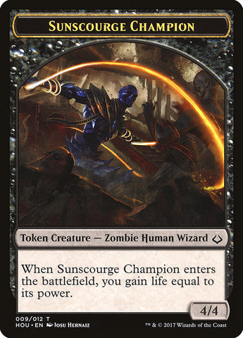 Sunscourge Champion Token [Hour of Devastation Tokens] 