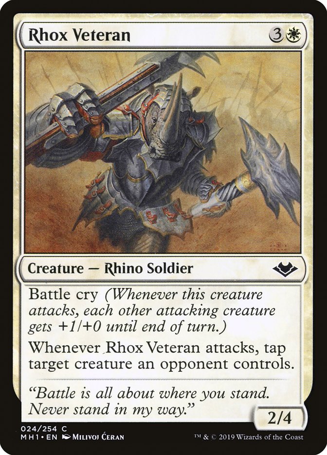 Rhox Veteran [Modern Horizons] 