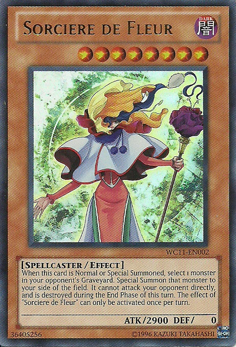 Flower Witch [WC11-EN002] Ultra Rare 